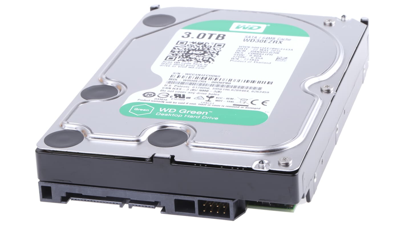 Western Digital Green 3 TB Hard Drive