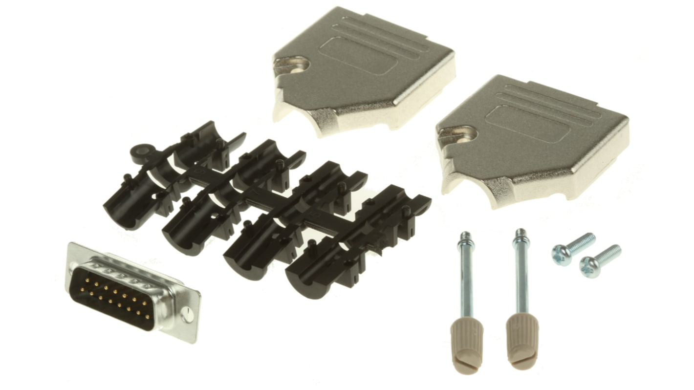 MH Connectors MHDTZK Sub-D Steckverbinder , 15-polig  Lötanschluss