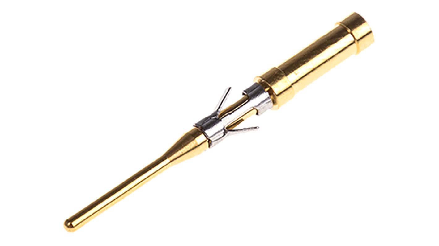 Bulgin Male Crimp Circular Connector Contact, Contact Size 16, 22, Wire Size 26 → 20 AWG