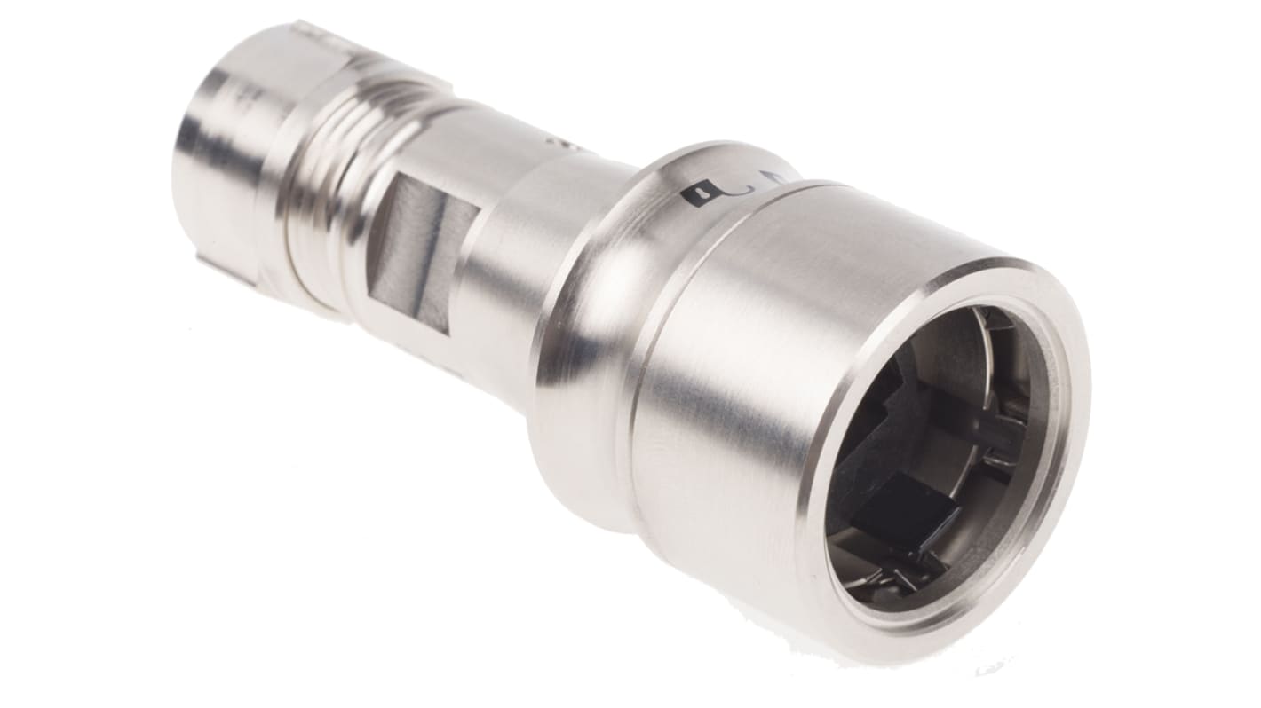 Bulgin Buccaneer Series Male RJ45 Connector, Cable Mount, Cat5e, STP Shield Straight 8P8C -Way