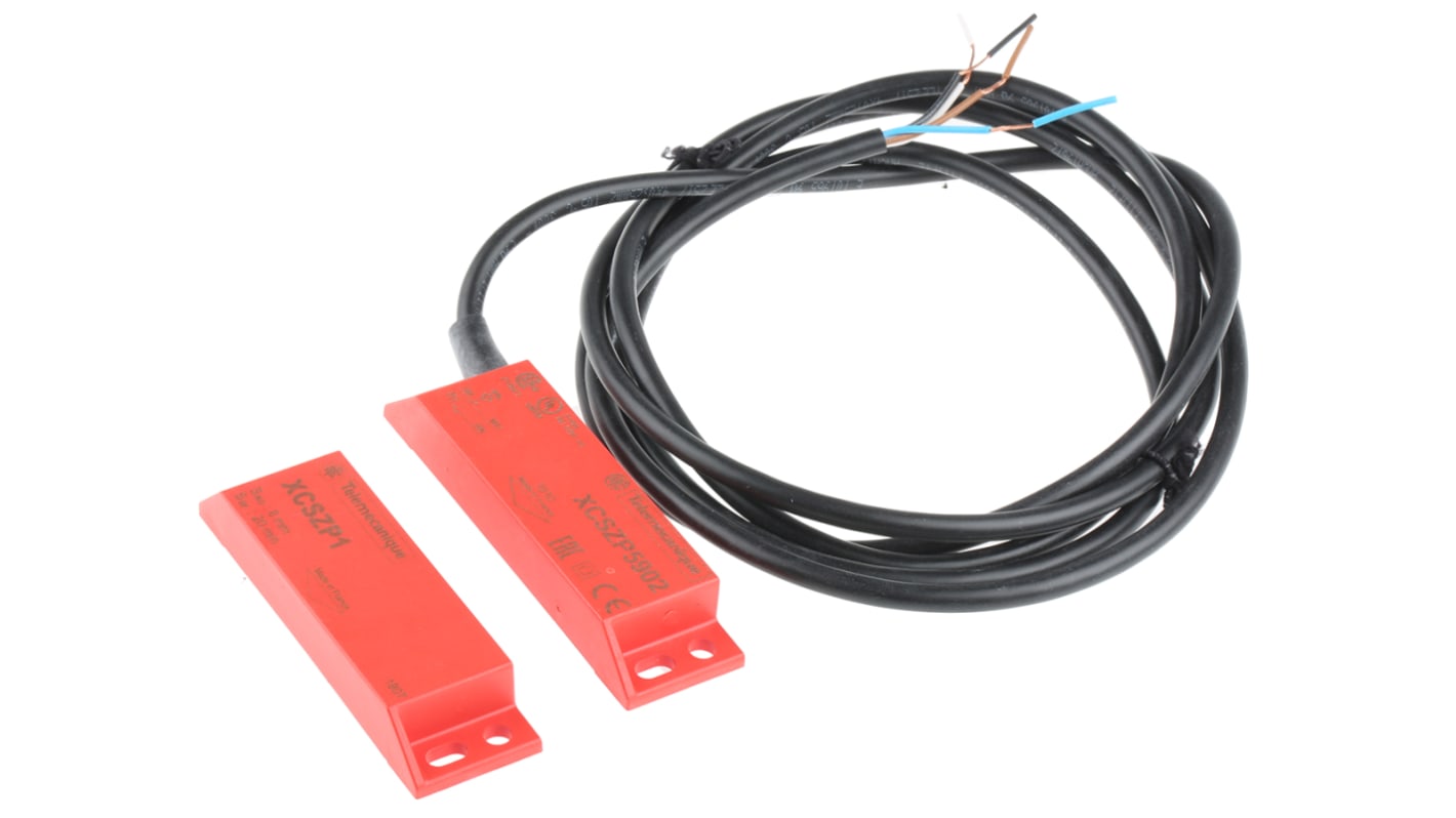 Telemecanique Sensors 非接触式安全开关, 编码执行器, 常闭安全触点, IP66, IP67, XCS-DMP系列
