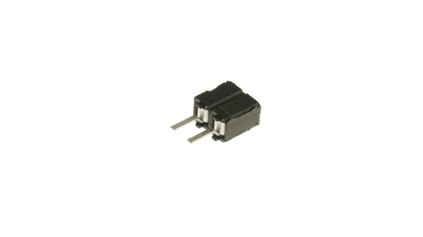 Gniazdo PCB 2 -pinowe raster: 2.54mm typu płytka – płytka Proste Przewlekany