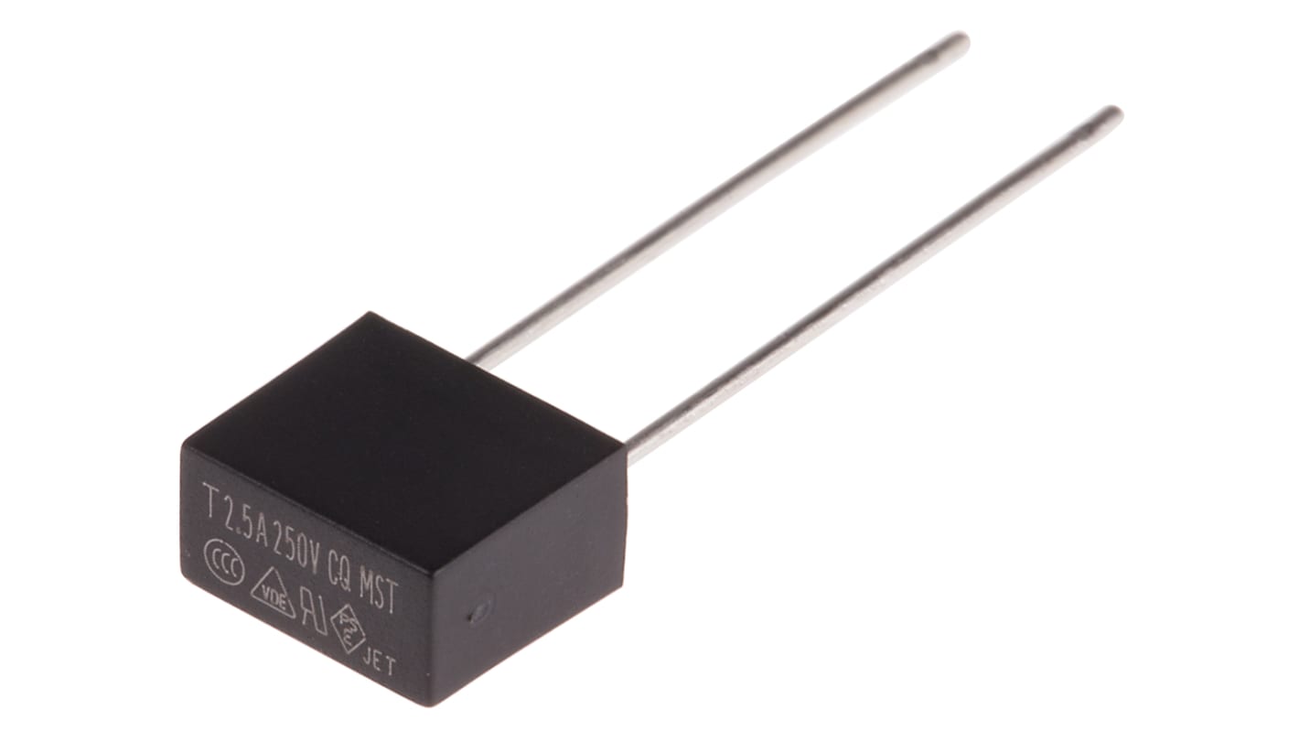RS PRO PC Board Non Resettable Fuse, Radial 2.5A, 250V ac