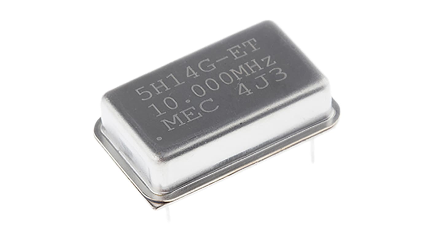 MERCURY 通孔时钟振荡器, 10MHz输出, HCMOS，TTL输出, ±50ppm, PDIP, 20.2 x 10.7 x 5.08mm