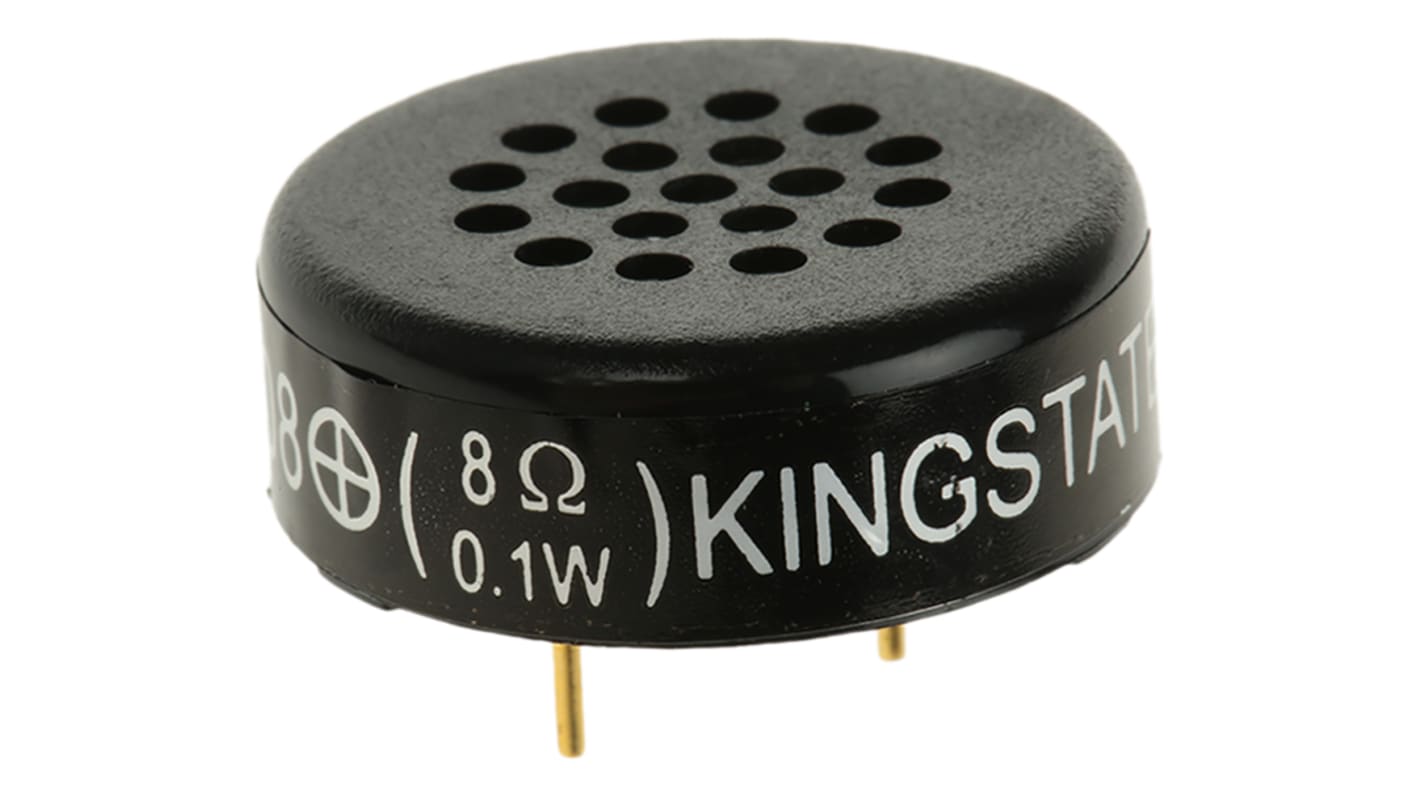 Haut-parleur miniature RS PRO 23 (Dia.) x 8.4mm Ø 23mm 8Ω 0.1W