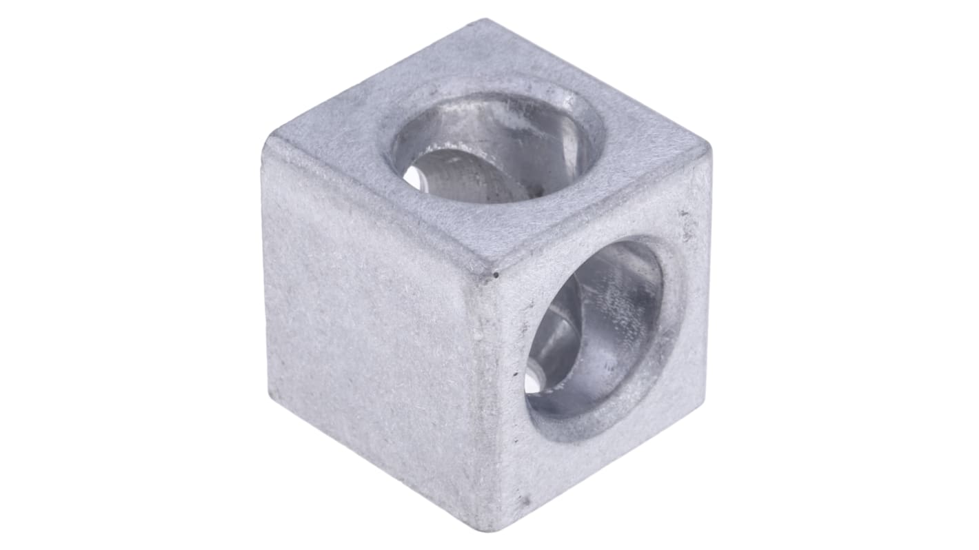 RS PRO Cube Connector, Connecting Component, Strut Profile 30 mm, Groove Size 6mm