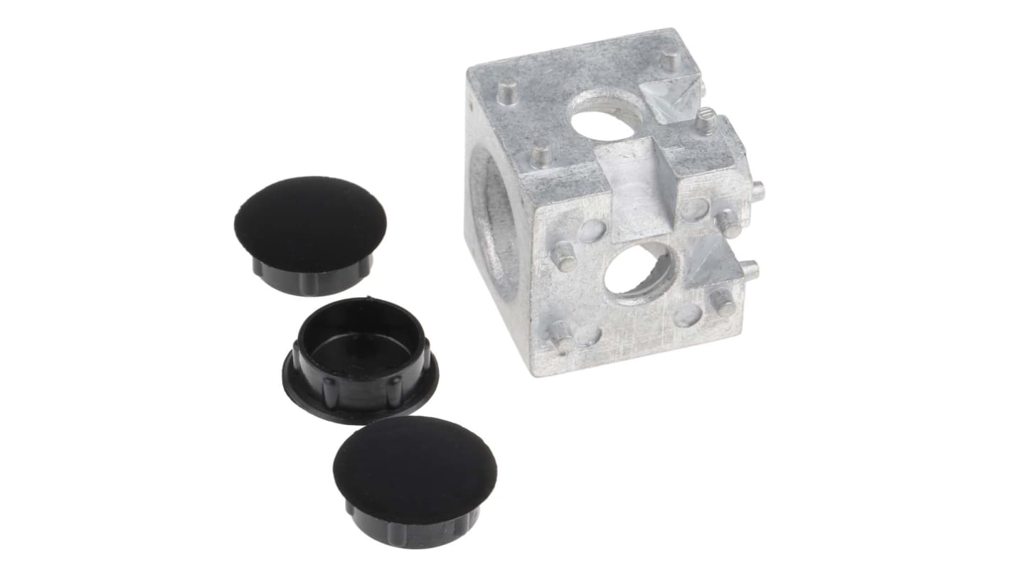RS PRO Cube Connector, Connecting Component, Strut Profile 30 mm, Groove Size 6mm