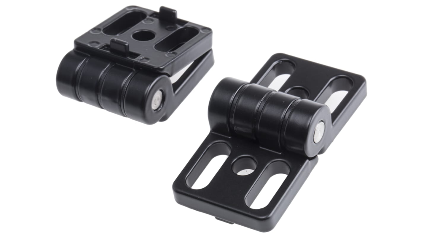 RS PRO 30系统铰链, 适合30 mm支柱, 6mm槽