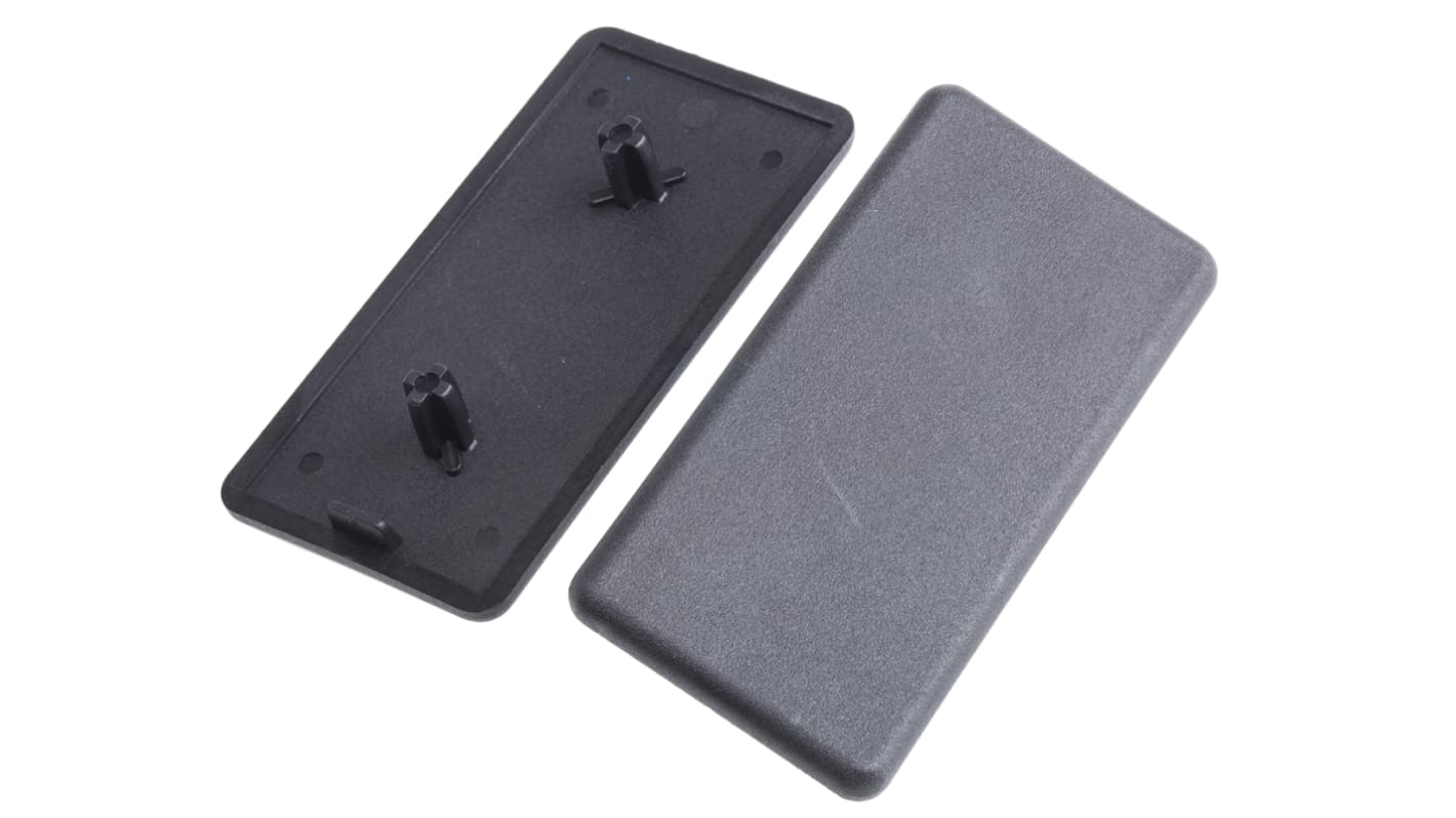 RS PRO 型材端盖, 黑色, 适合8mm槽, 适合40 x 80 mm支柱, 40系统, RS Structural System系列