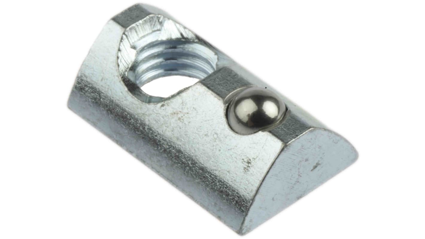 RS PRO M8 T-Slot Nut, Connecting Component, Strut Profile 40 mm, Groove Size 8mm