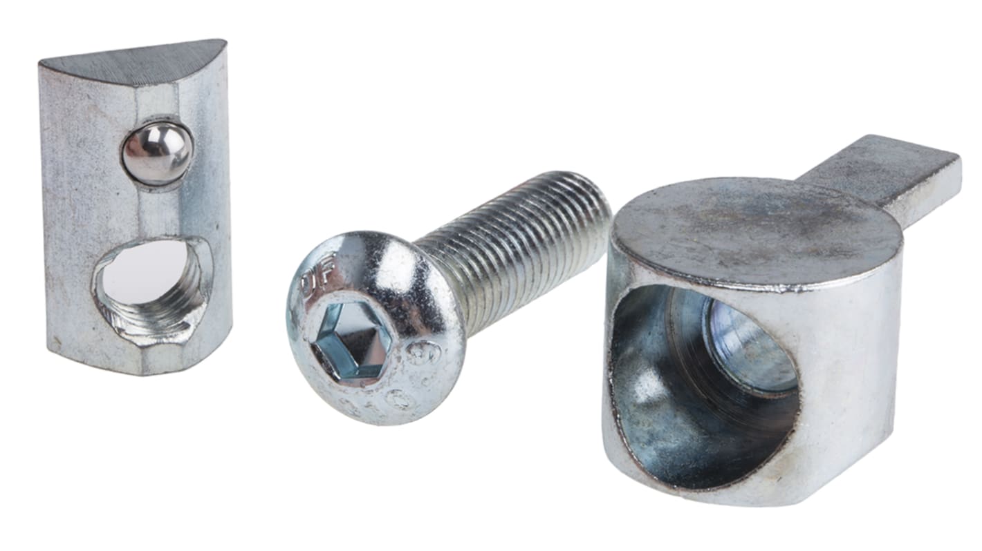 RS PRO Universal Connector, Connecting Component, Strut Profile 40 mm, Groove Size 8mm