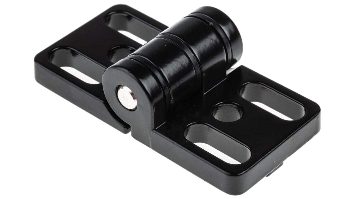 RS PRO Door Hinge, 40, 8mm Slot, 40 mm Strut Profile