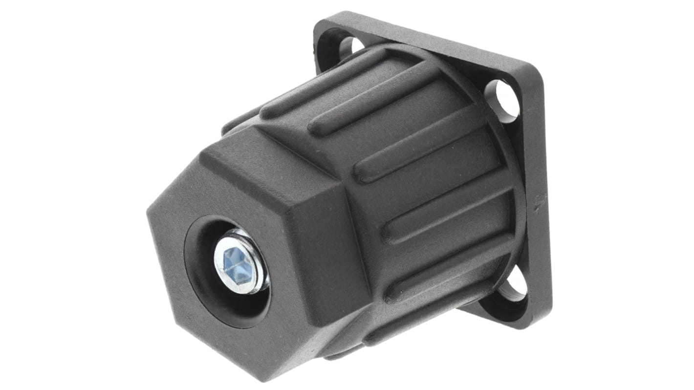 RS PRO M8 Thread Adjustable Foot, 8mm Groove