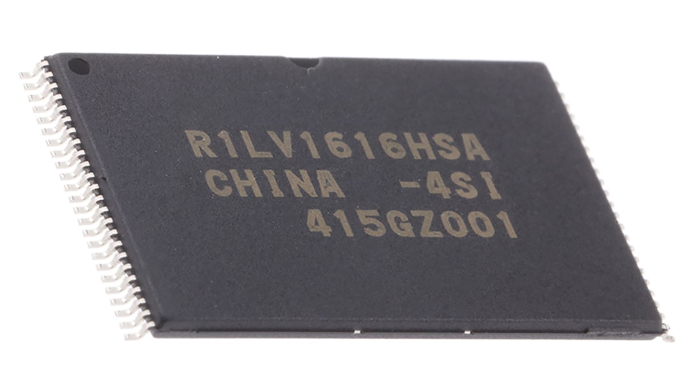 Renesas Electronics SRAM Memory, R1LV1616HSA-4SI#B0- 16Mbit