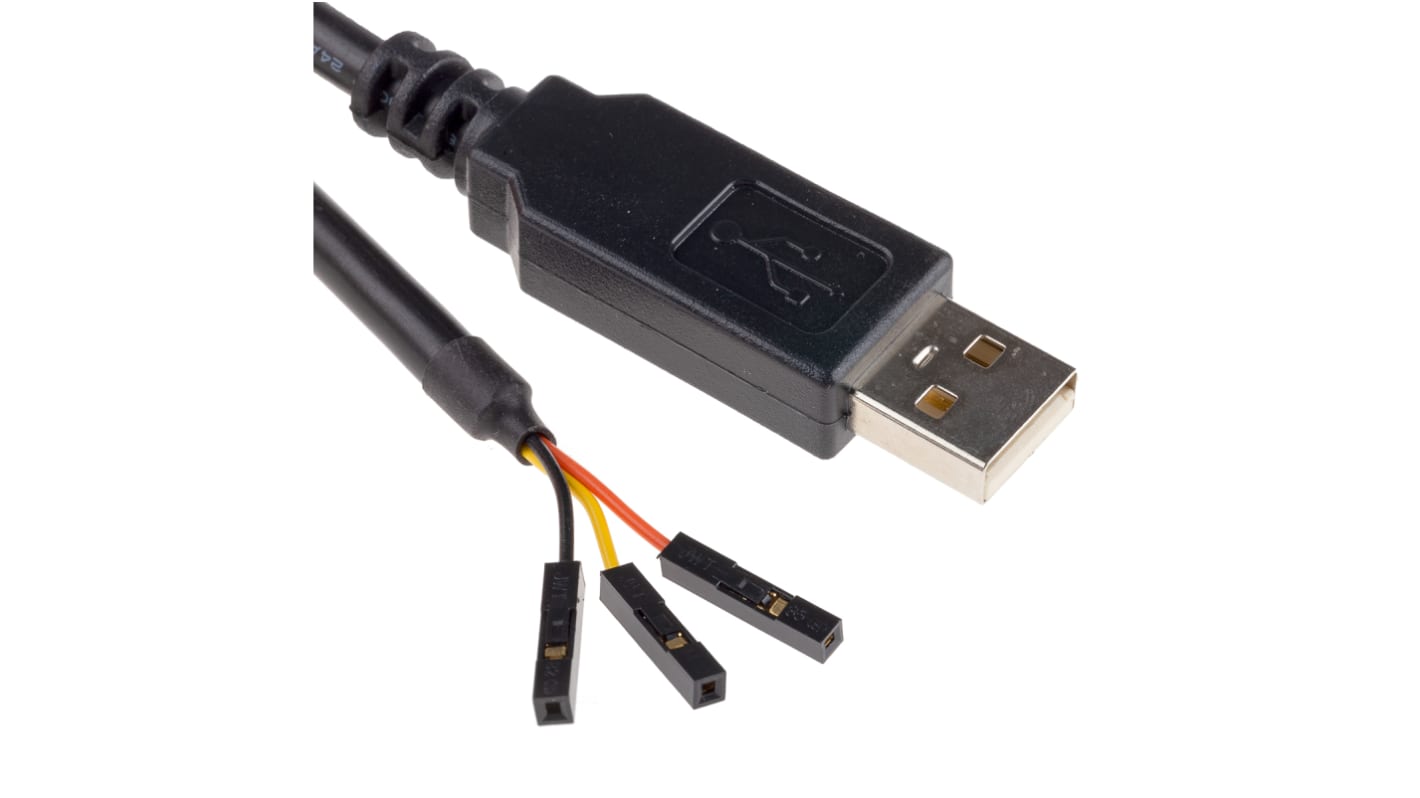 Cavo USB-UART da 1m FTDI Chip, Nero