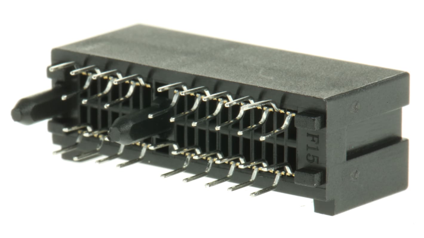 Samtec PCIE Series Female Edge Connector, Through Hole Mount, 36-Contacts, 1mm Pitch, 2-Row, Solder Termination