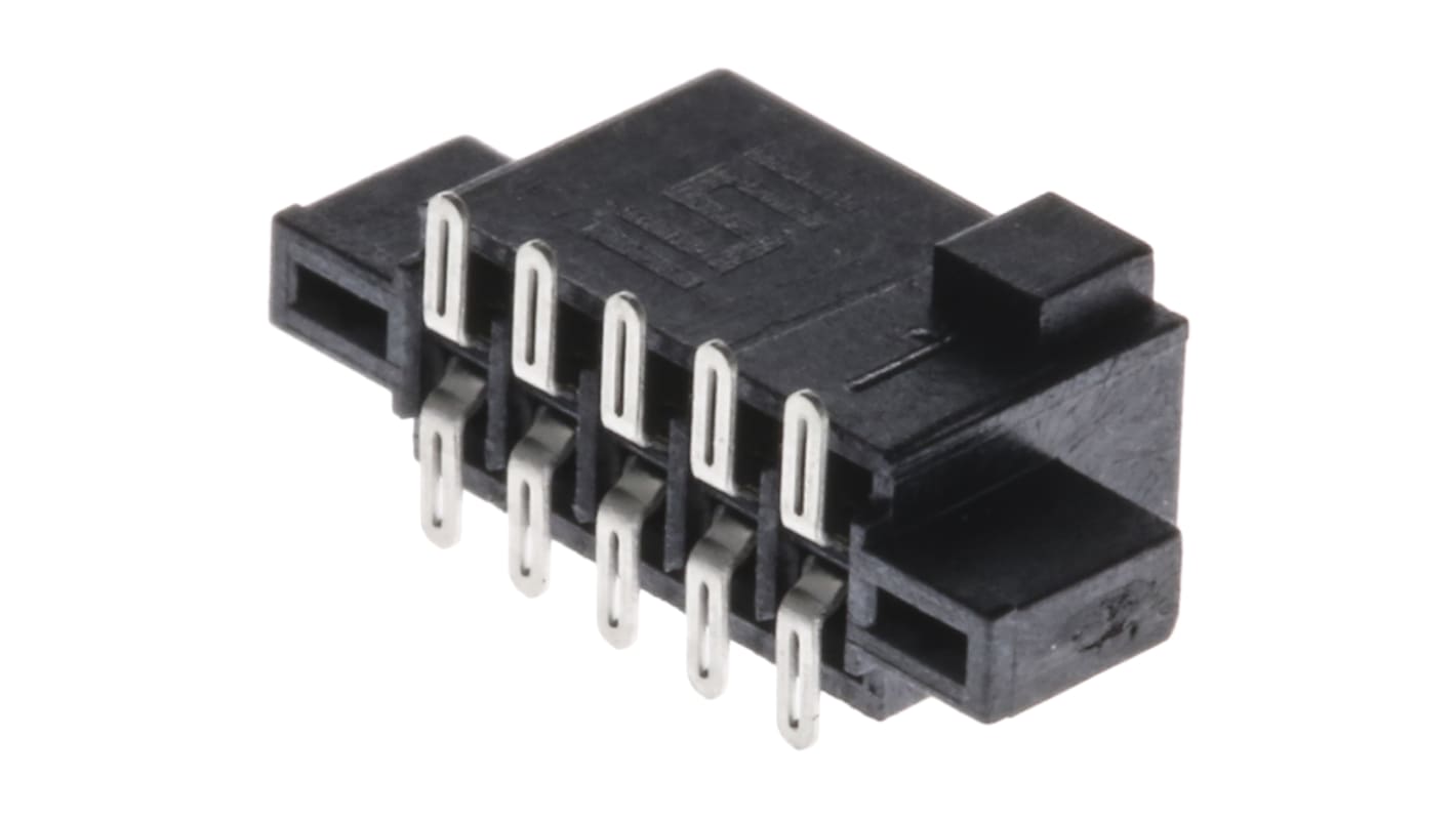 Gniazdo PCB 10 -pinowe 2 -rzędowe raster: 1.27mm typu płytka – płytka Proste SMD