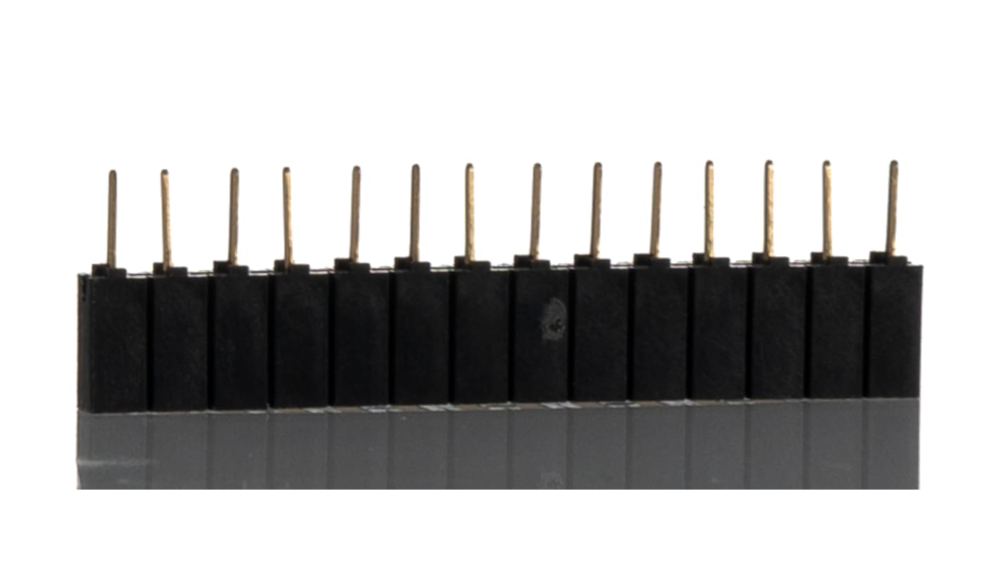 Gniazdo PCB 14 -pinowe raster: 2.54mm typu płytka – płytka Proste Przewlekany