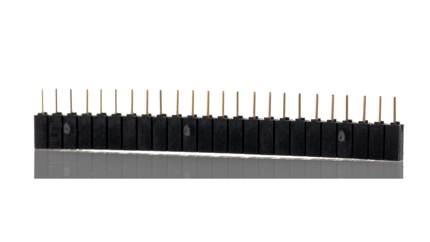 Gniazdo PCB 24 -pinowe raster: 2.54mm typu płytka – płytka Proste Przewlekany
