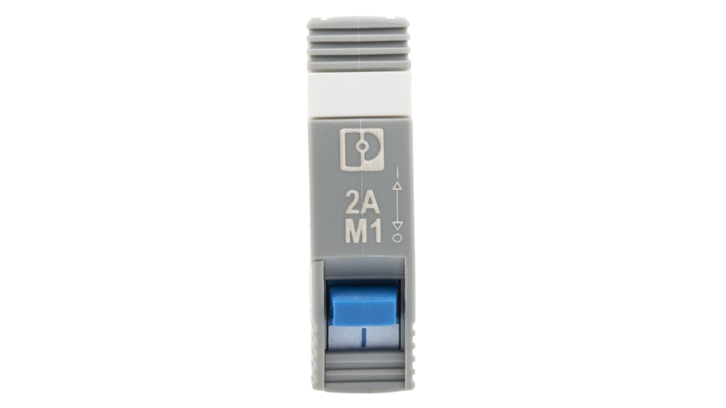 Phoenix Contact TRABTECH Thermal Circuit Breaker - CB TM1 2A M1 P  Single Pole, 2A Current Rating