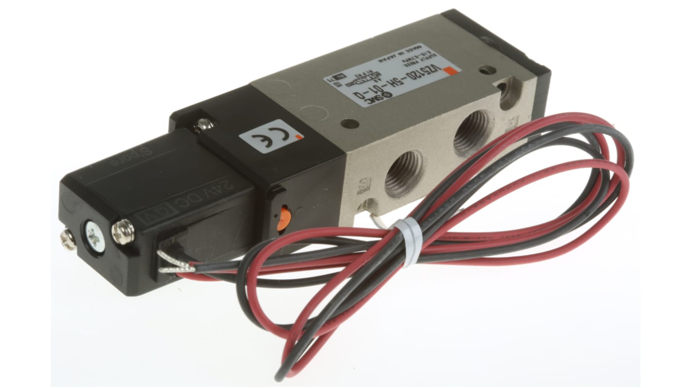 SMC エアソレノイドバルブ, VZ5000シリーズ, スプリング SMC エアソレノイドバルブ, VZ5000シリーズ, スプリング