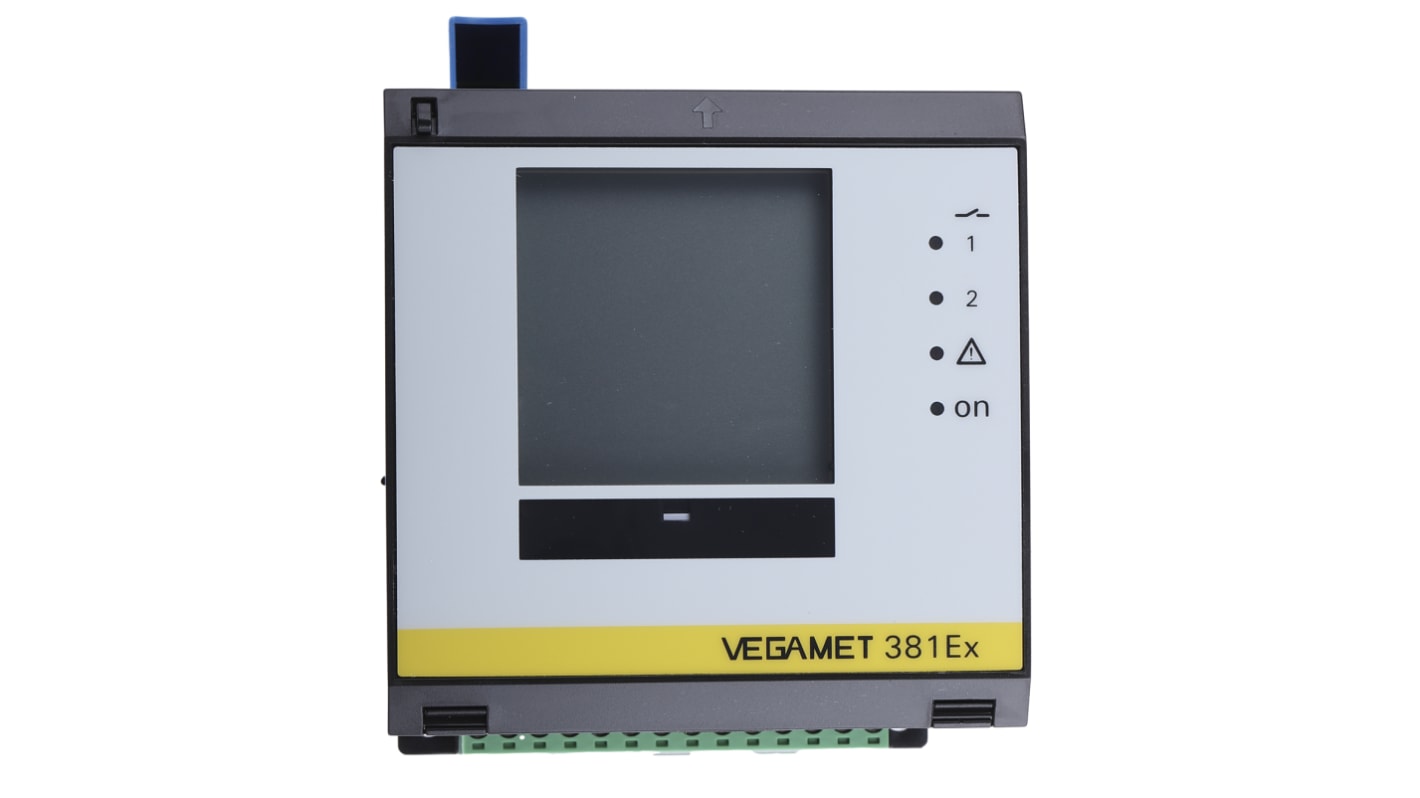 Vega VEGAMET 381 Series Level Controller - Panel Mount ATEX 1 Current Input 1 x 4 - 20mA + 3 x Relay Outputs