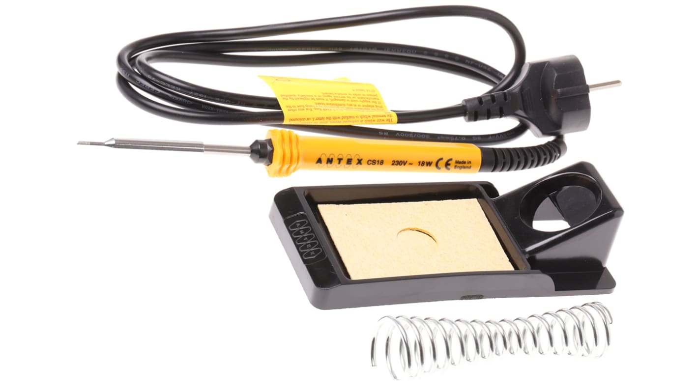 Antex Electronics Netz Lötgerätesatz 230V, für Antex-Lötstationen Eurostecker