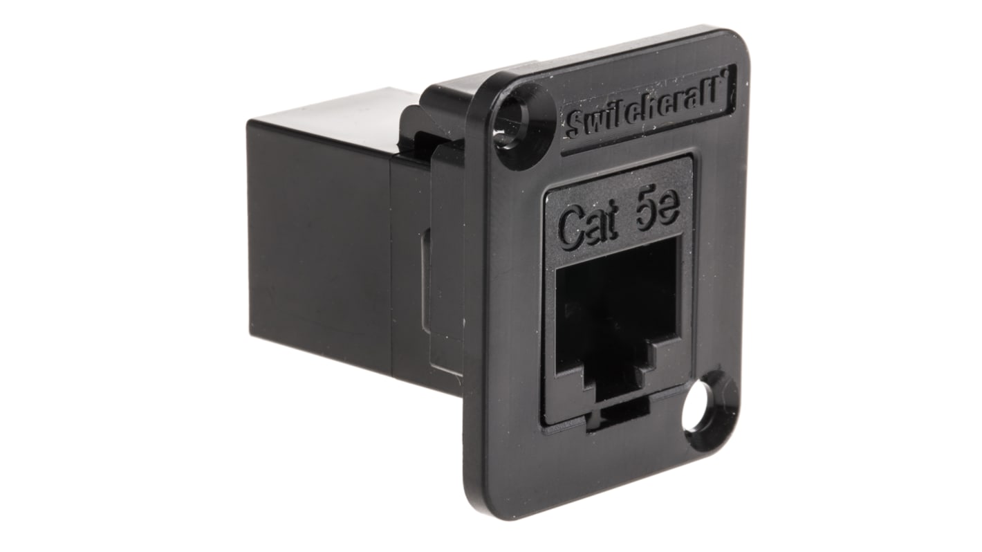 Switchcraft EH Series RJ45 Adapter, Cat5e, Unshielded