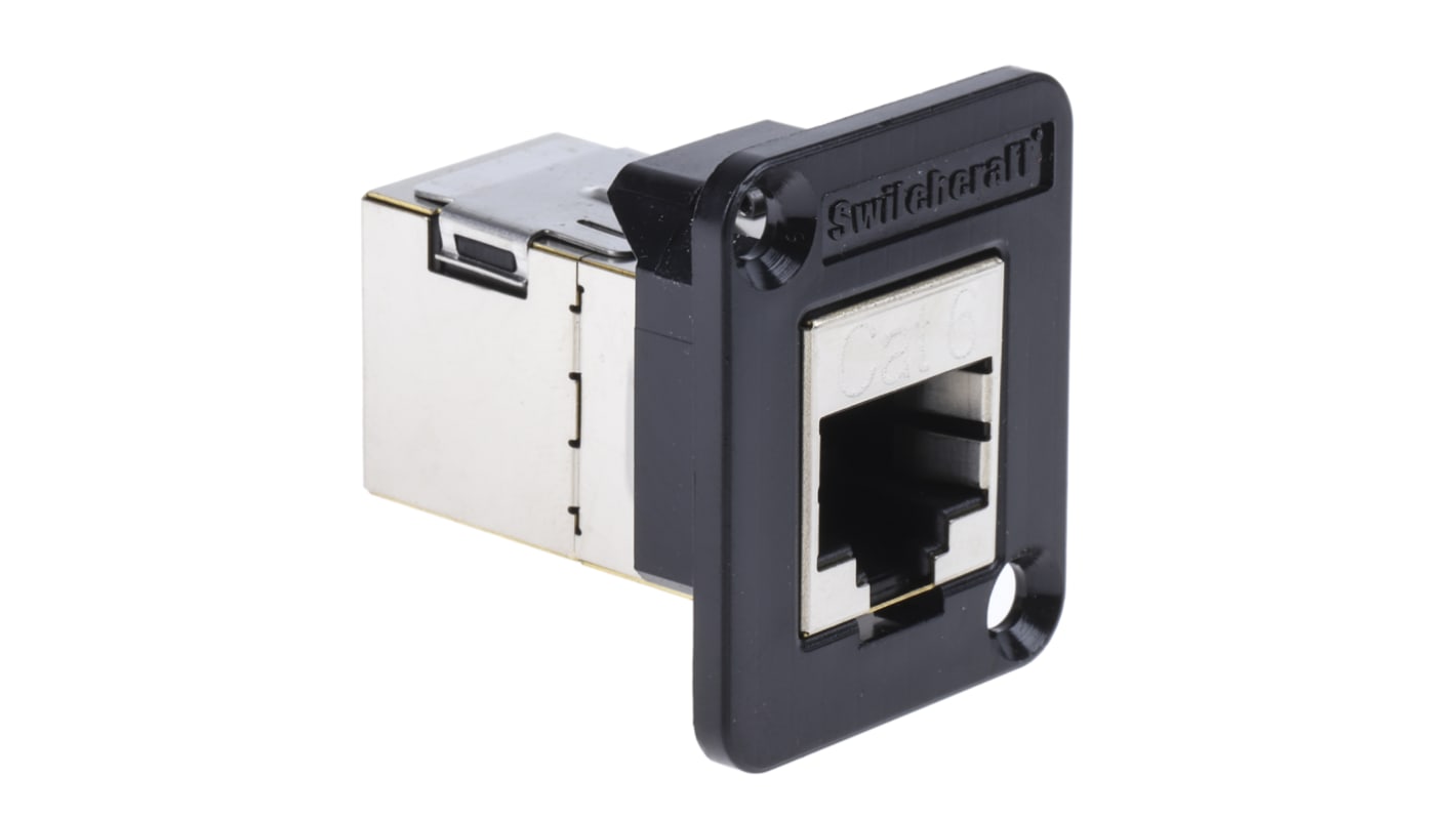 Switchcraft, EH RJ-Adapter, RJ45, Cat.6, Geschirmt, L 26mm, Typ Adapter