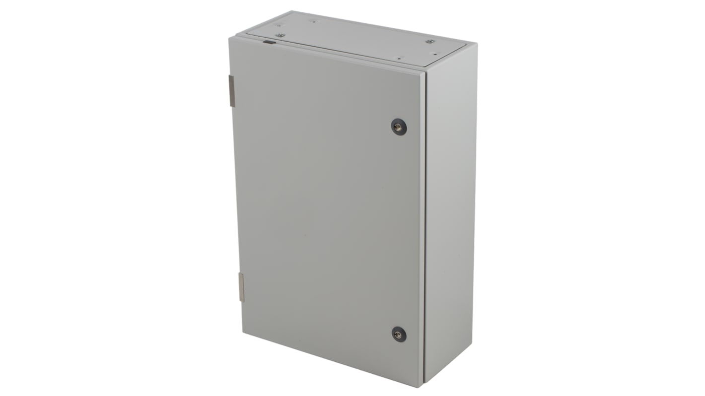 Caja de pared ABB SR2 Monobloc de Acero Gris, con placa de montaje, 600 x 400 x 200mm, IP65