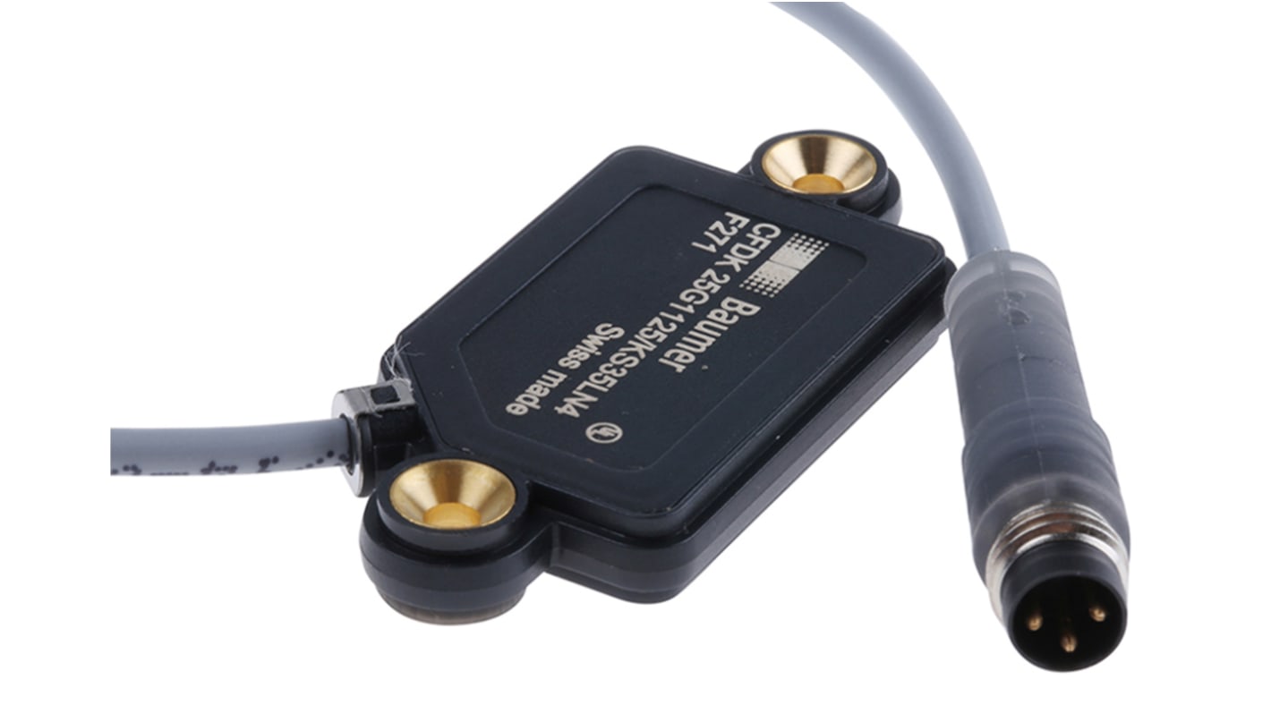 Rs-Online Sensore di prossimità a parallelepipedo Baumer rilevamento 8 mm 10 → 30 V c.c