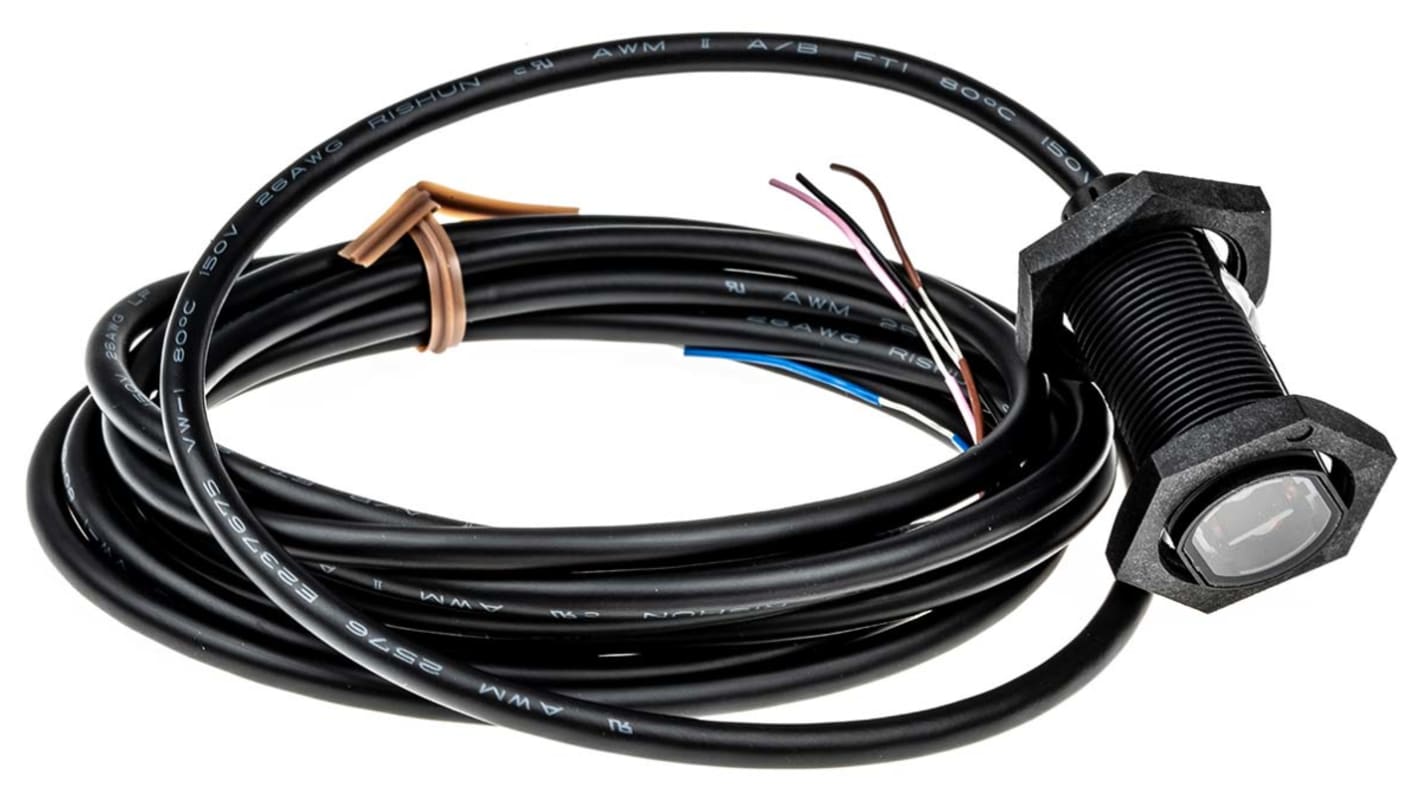 Rs-Online Sensore fotoelettrico Cilindrico Omron a diffusione rilevamento 1 m uscita PNP
