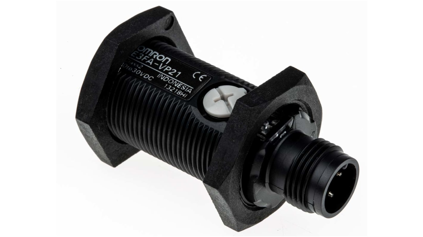 Rs-Online Sensore fotoelettrico Cilindrico Omron a diffusione rilevamento 10 mm → 50 mm uscita PNP