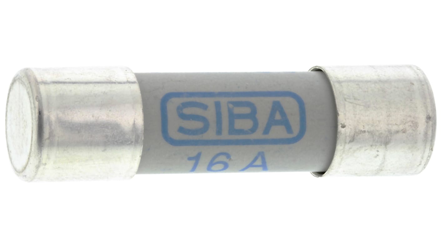 SIBA 陶瓷保险管, 16A, 1kV dc, 10 x 38mm, URZ系列