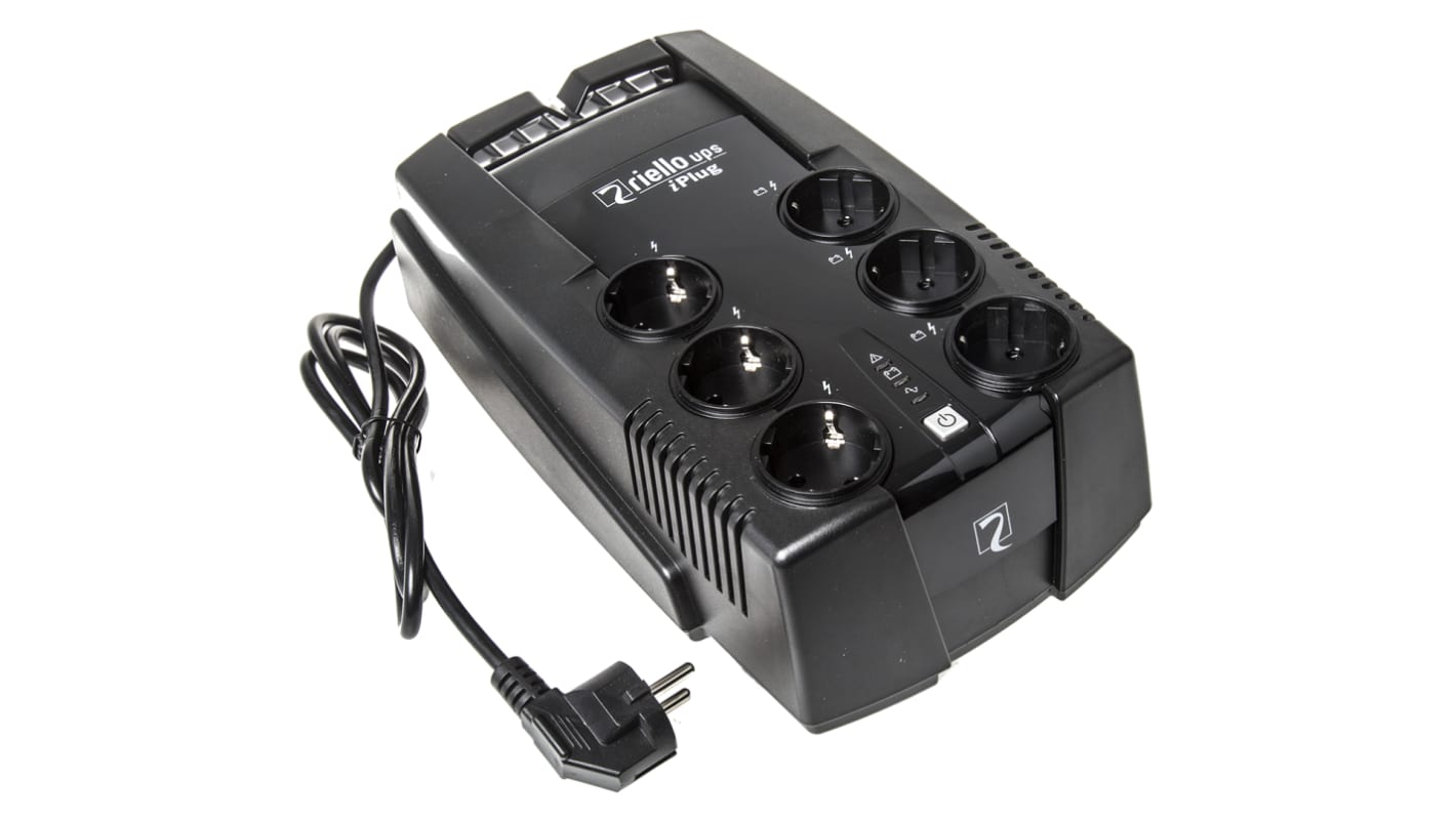 Riello iPlug 8-Kanal Stand-Alone USV Stromversorgung 360W, 230V