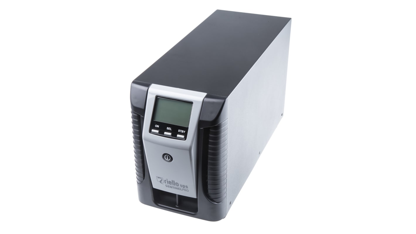 Riello 在线互动式，在线UPS电源, 800W, 1000VA, 220 V ac, 230 V ac, 240V 交流输入, 塔式安装, Extended recharger for Sentinel Pro