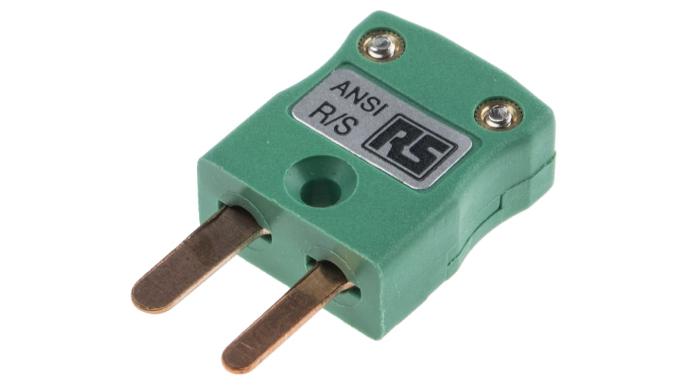 RS PRO, Miniature Thermocouple Connector for Use with Type R/S Thermocouple, 4mm Probe, ANSI, RoHS Compliant Standard