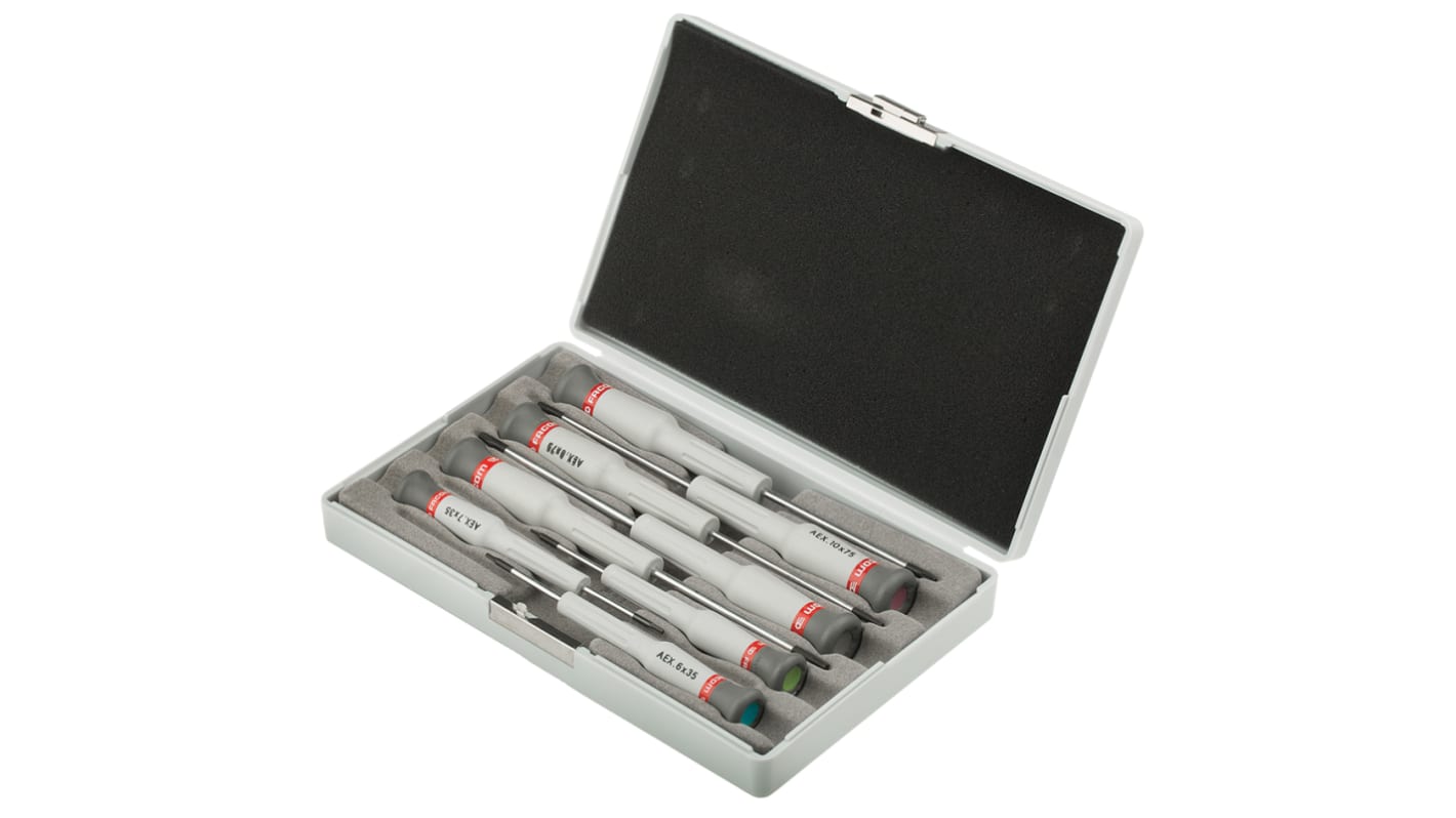 Set di cacciaviti Facom, 8 pezzi Torx, lama cromata