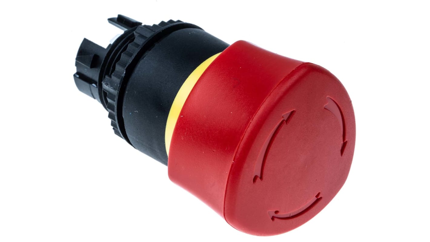 BACO BACO Series Turn to Reset Emergency Stop Push Button, 22mm Cutout, IP66
