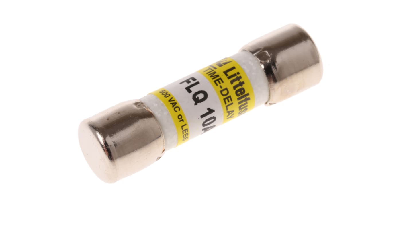 リテルヒューズ 管ヒューズ 10A 10 x 38mm 300 V dc, 500V ac