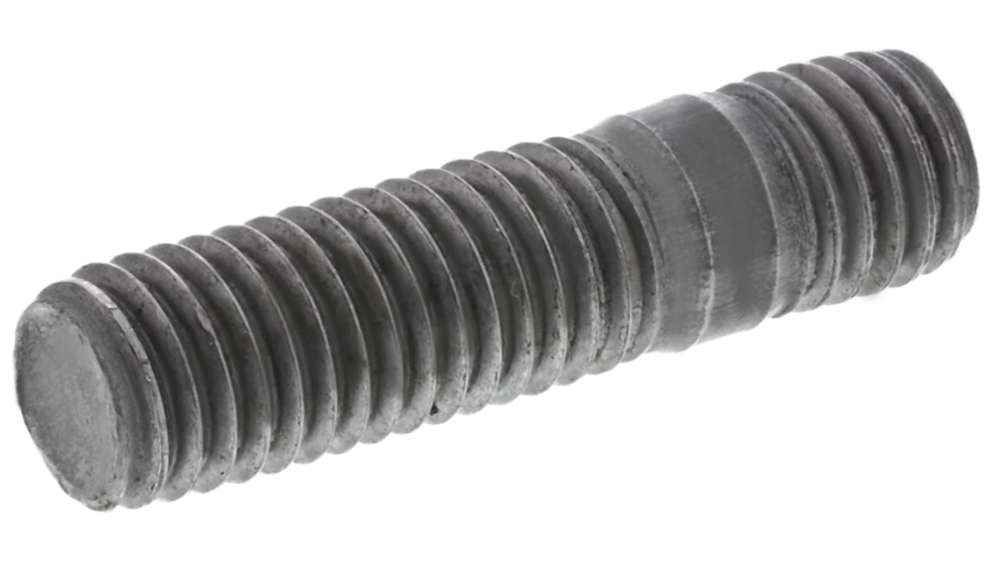 RS PRO Plain Steel Threaded Rod, M10, 40mm