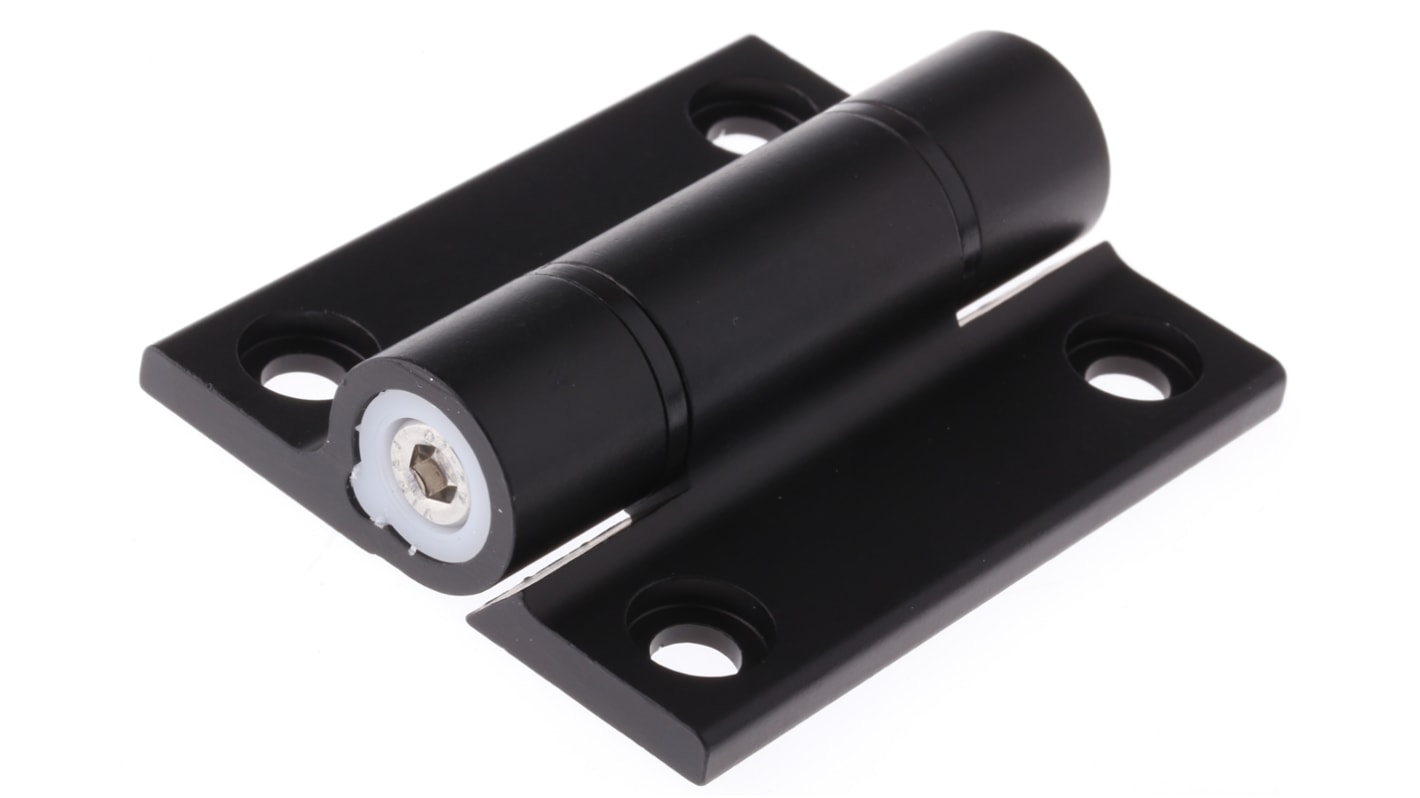 RS PRO Polyamide Friction Hinge, Screw Fixing, 55mm x 65mm x 4.5mm