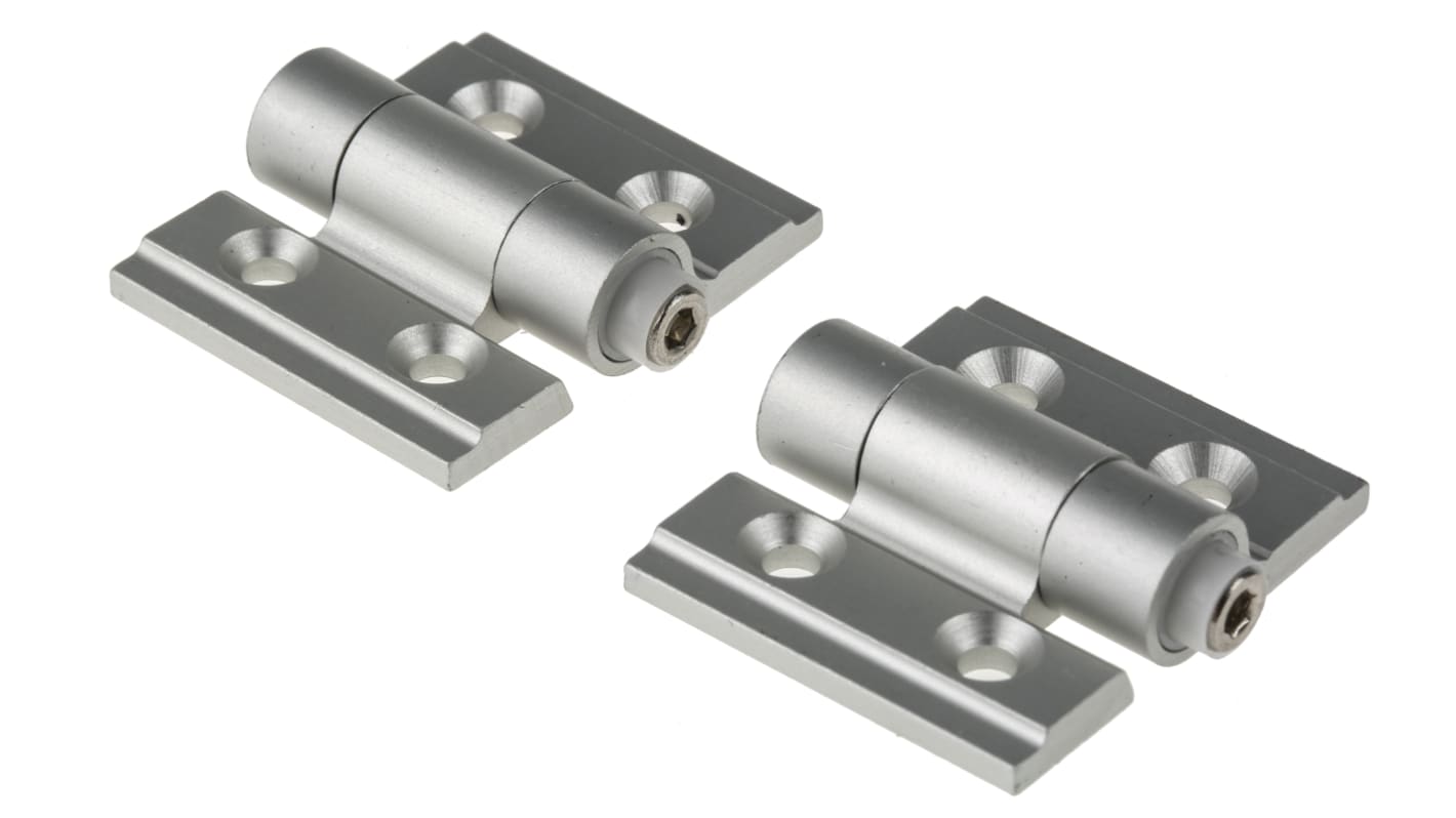 RS PRO Polyamide Friction Hinge, Screw Fixing, 35mm x 30mm x 5.3mm