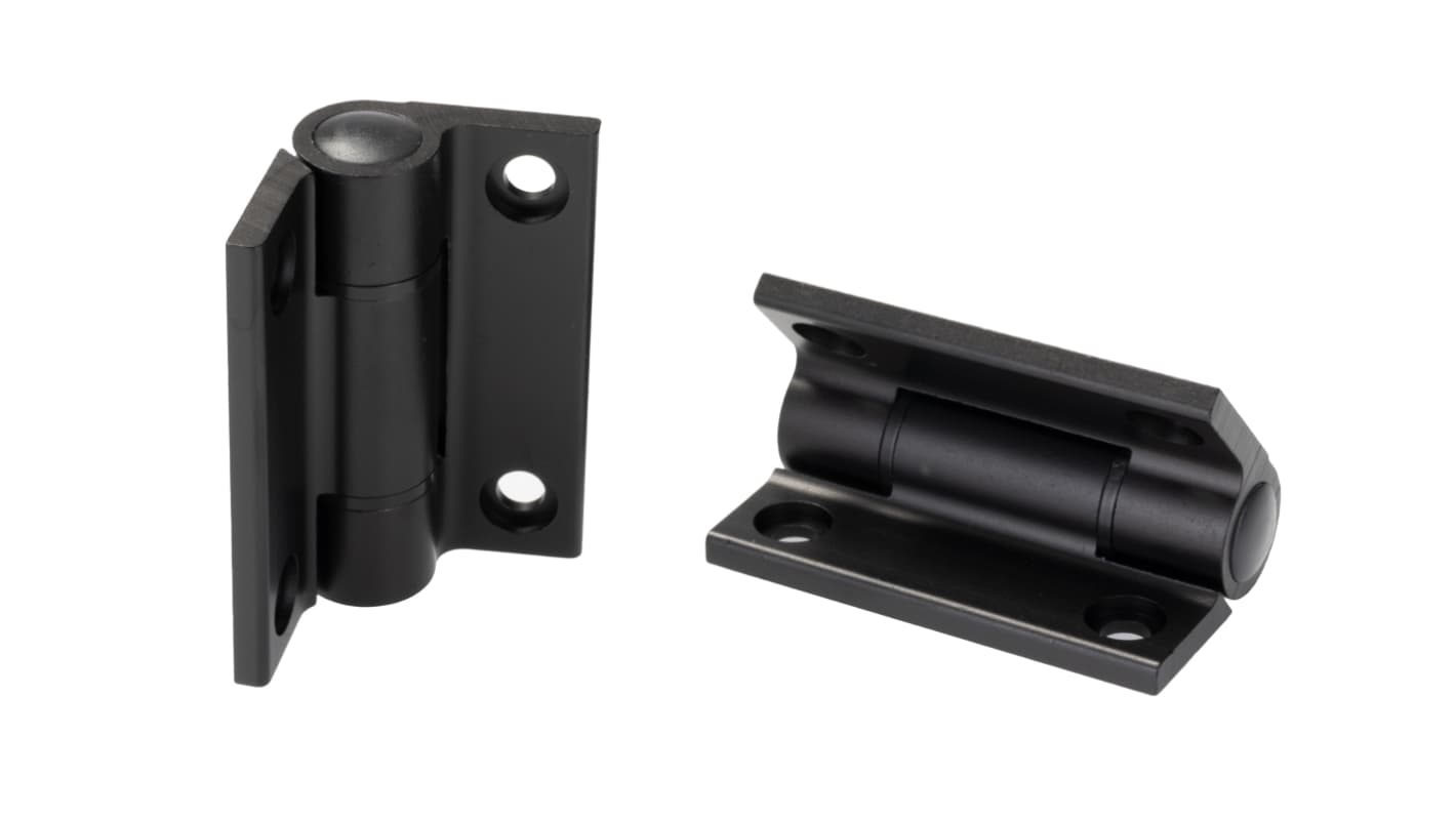 RS PRO Aluminium Butt Hinge, Screw Fixing, 65mm x 55mm x 4.5mm