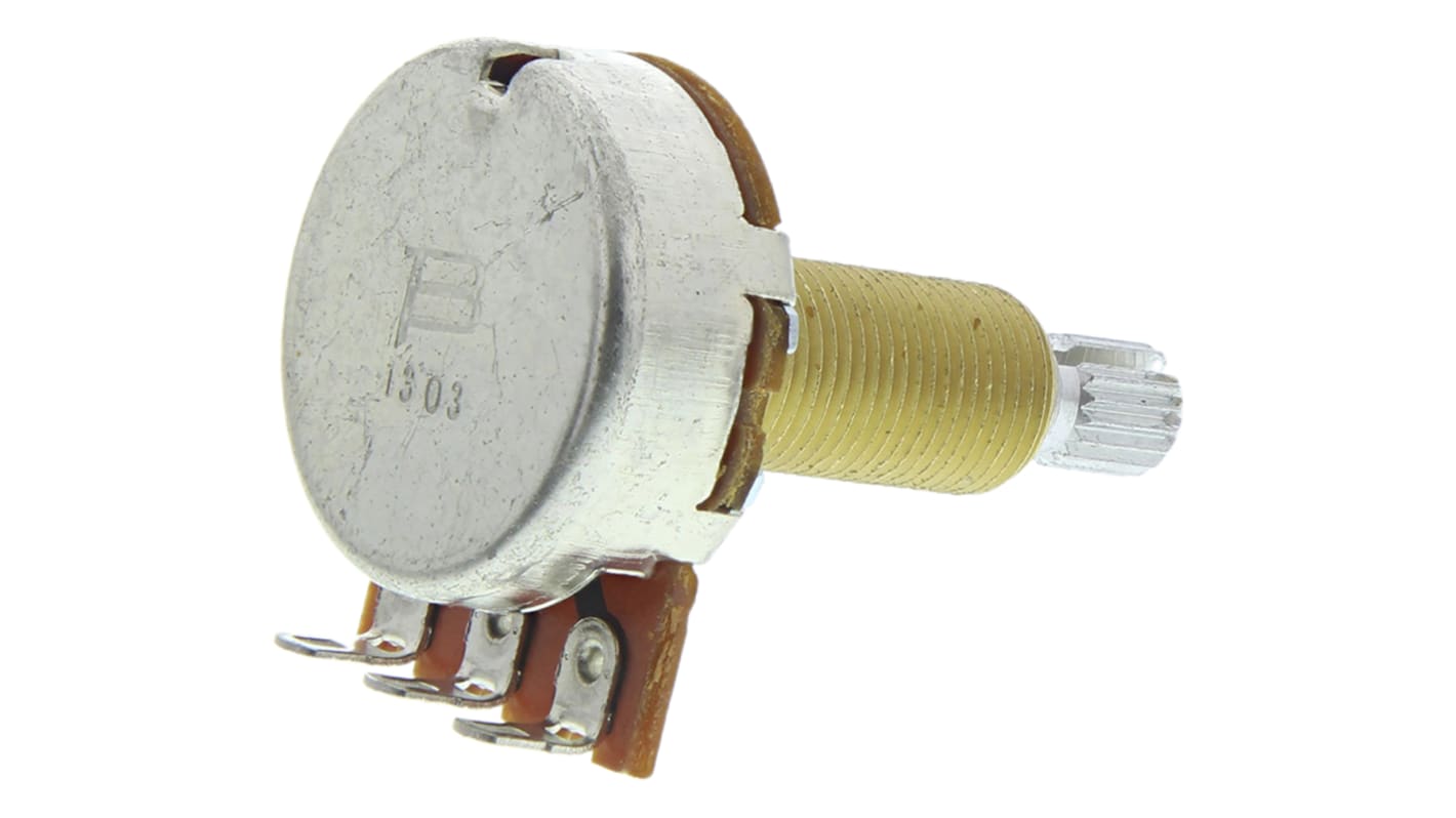 Bourns PDB241-GTR 500kΩ Rotary Potentiometer 1-Gang Panel Mount, PDB241-GTR03-504A2