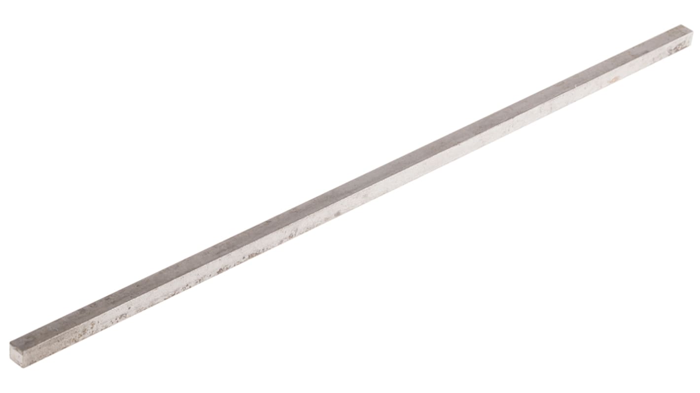 RS PRO Stainless Steel Square Bar, 1/4in W, 1/4in H, 12in L