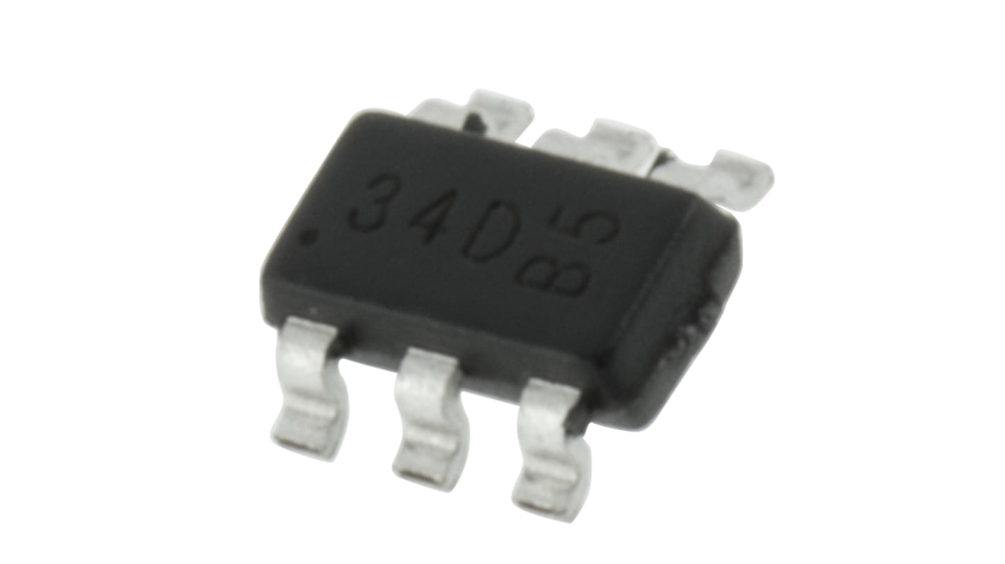 MOSFET DiodesZetex, canale N, 62 mΩ, 4,8 A, TSOT-26, Montaggio superficiale