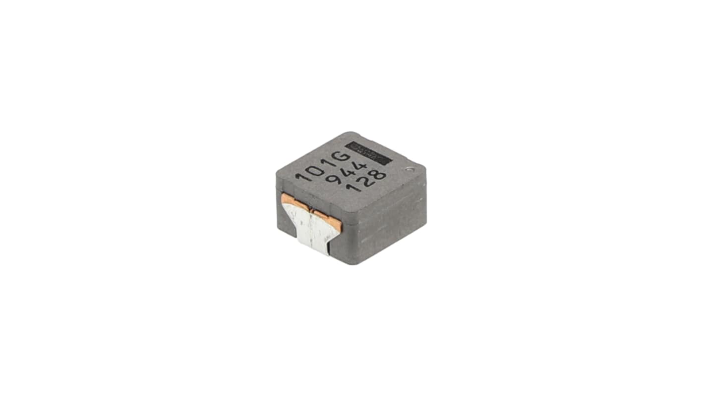 Panasonic 0850绕线电感, 100 μH, 2.1A, 333mΩ, ±20%容差, 屏蔽, 8.5 x 8 x 5mm, ETQP5M系列