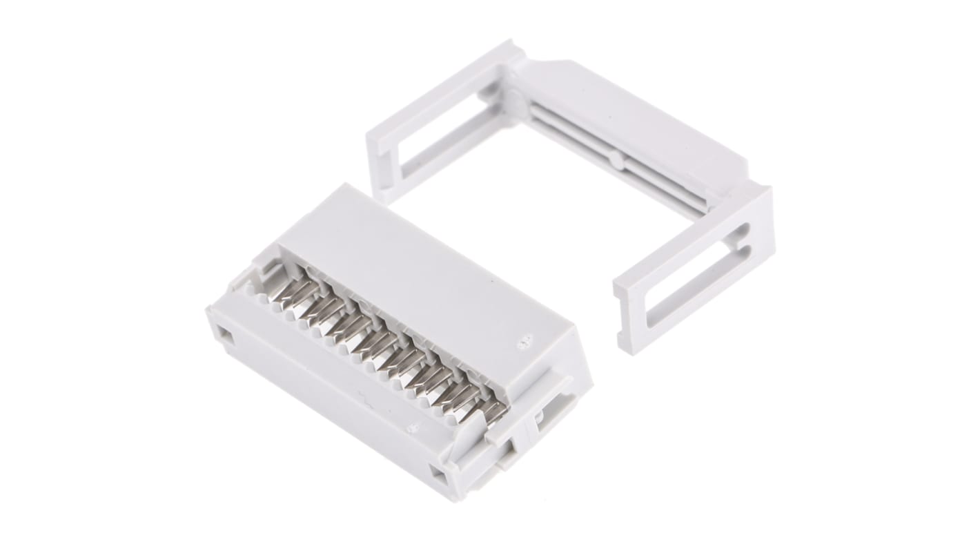 Conector IDC Amphenol Communications Solutions, Serie Quickie, paso 2.54mm, Ángulo de 90° , Montaje de Cable, Hembra,