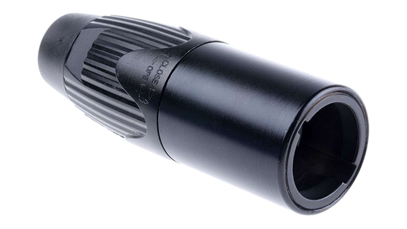 Neutrik RSNLT8MX-BAG Cable Mount Loudspeaker Connector Plug, 8 Way, 40A, Solder Termination